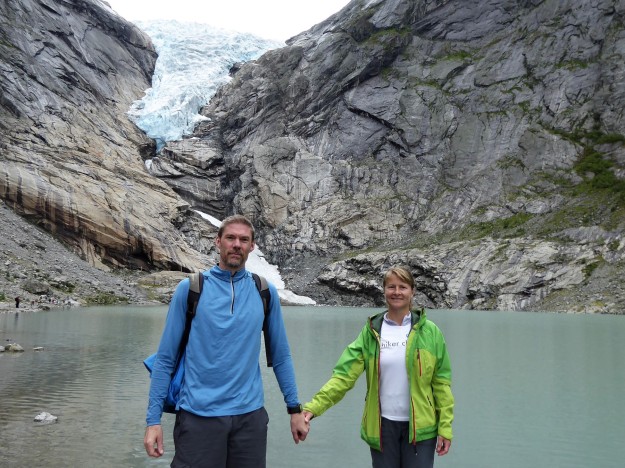 Melkevoll Bretun - (us at glacier)